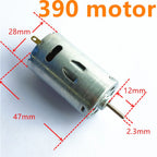 2pcs/lot 7Kinds DC Motors Micro Mini 130 390 R260 R280 N20 Brush DIY Model Toy Fan Tand Helicopter Boat Parts Drop Shipping
