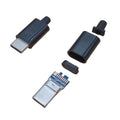 2/5Pcs USB 3.1 Type C Male Plug Welding Double-sided Data Charging Plug Connector DIY Data Line Accessories