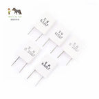 10pcs BPR56 5W Non-inductive Cement Resistor 0.01R 0.02R 0.05R 0.1R 0.15R 0.2R 0.22R 0.25R 0.3R 0.33R 0.5R 0.56R 1R 2R 10R ohm