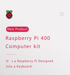 Raspberry Pi 400 Personal Computer or Kit,Quad-core 64-bit Processor 4GB of RAM ,WiFi Dual-display Output For 4K