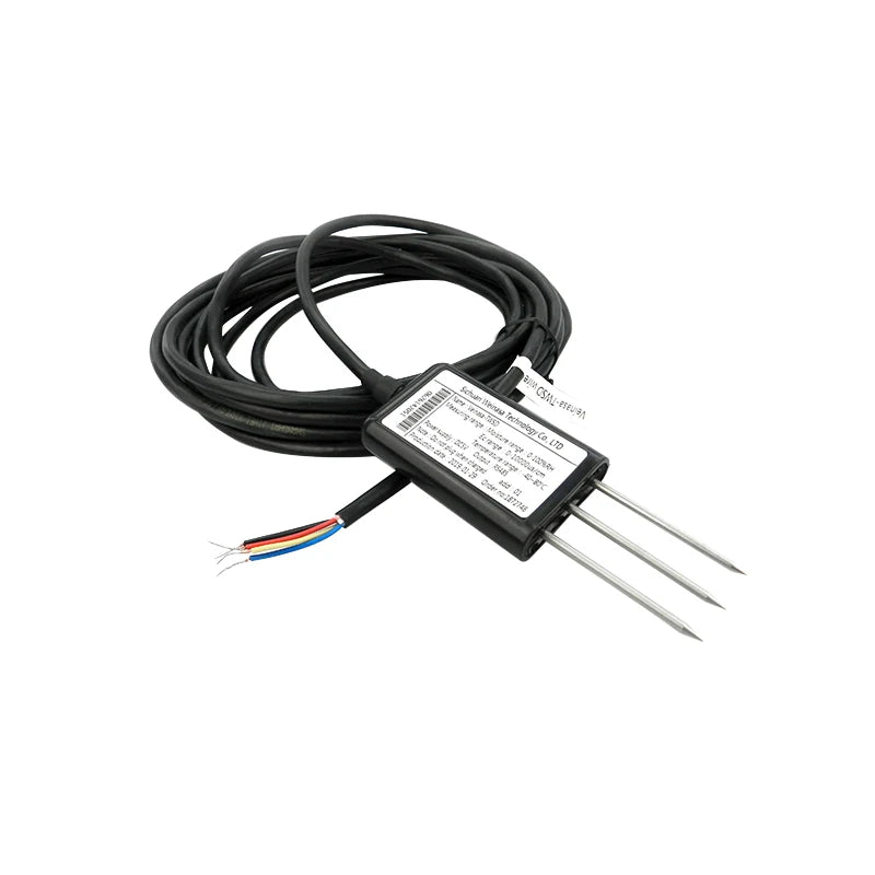 TR-THC03O 3 in 1 Soil Temperature Humidity Conductivity Sensor Soil Moisture Temperature EC Sensor Portable Soil Sensor