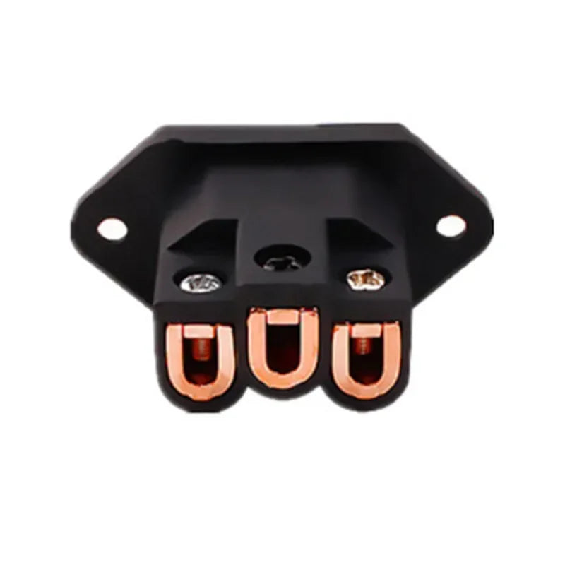 3 Pin AC Power Plug Connector IEC Inlet Socket Consumer Electronics DIY HIFI Amplifier Electrical Audio Interface Panel Mount