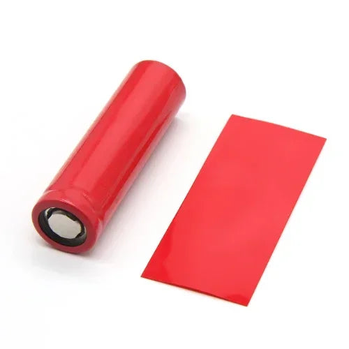 18650/21700/26650 Lipo Battery Wrap 20/50/100/300pcs PVC Heat Shrink Tube Precut Insulated Film Cover Lipo Battery Sleeve Casing