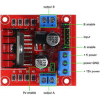L298N DC Motor Driver Module L298N Stepper Motor Smart Car Robot Breadboard Peltier High Power L298 DC Motor Driver for Arduino