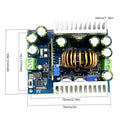Adjustable Step Down Voltage Regulator Module 500W CC CV DC 12-95V to 1.5-90V Constant Current Buck Converter