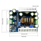 Adjustable Step Down Voltage Regulator Module 500W CC CV DC 12-95V to 1.5-90V Constant Current Buck Converter