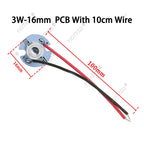 1-10pcs IR LED 3W 5W 1050nm High Power Infrared Chip 1.2-1.8V 700mA 1400mA Diode Light Laser Lamp for Night Vision CCTV Camera