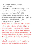 DC 3.3V-5V  GY-NEO-6M/7M/M8N GPS Positioning Module Wide Voltage 9600 Baud Rate Low Power High Tracking Sensitivity For Arduino