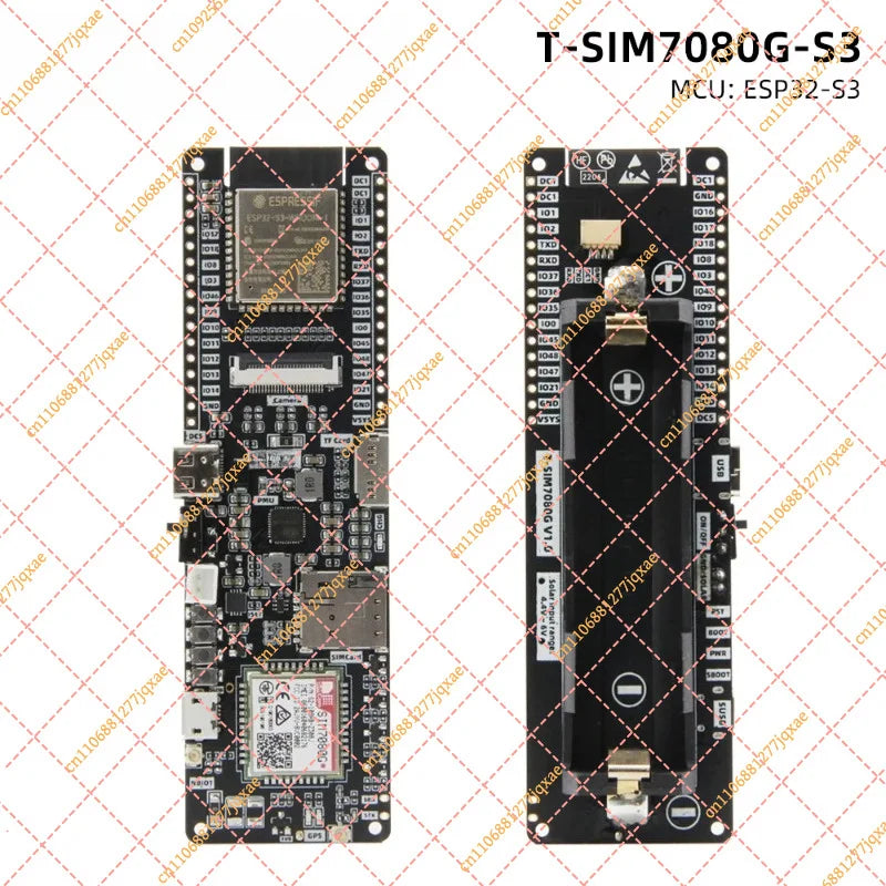 Lfor ILYGO T-SIM7080G-S3 ESP32-S3 Dev Board, SIM7080G Cat-M/NB-IoT/GPS Module with WiFi, BT 5.0, 16MB Flash & 8MB PSRAM