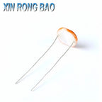 5 Pcs GL12528 Light Sensitive Resistor 12mm Photoresistor 12528 LDR Dependent Resistance GL12 Photo Resistor Item Kit Set