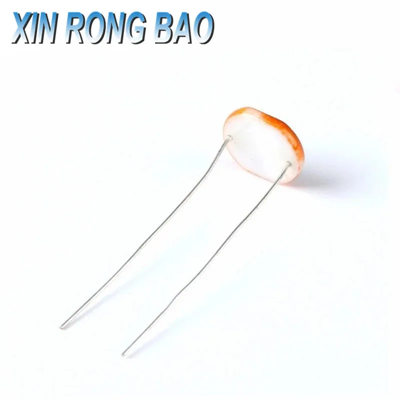 5 Pcs GL12528 Light Sensitive Resistor 12mm Photoresistor 12528 LDR Dependent Resistance GL12 Photo Resistor Item Kit Set
