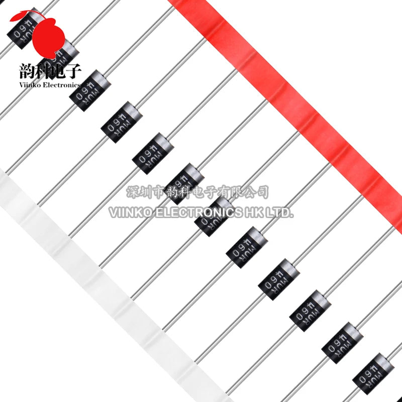 20pcs MUR120 MUR160 MUR260 MUR420 MUR460 MUR480 MUR1100 MUR2100 MUR4100 Fast Recovery Diode