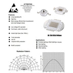 LED IR red 740 805 810 850nm 940 730nm 970nm 10w 20w 30w 50w 100w  cob Light High power infrared Chip  EPILEDS EPISTAR 1pcs