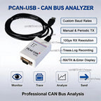 PCAN-USb Compatible with Original Peak Model Ipeh-002022/002021 PCAN Peak USB to CAN Bus Analyzer Tool CAN Bus Adapter PCAN-View