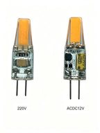 10PCS Dimmable Mini G4 LED COB Lamp  6W Bulb AC DC 12V 220V Candle Lights Replace 30W 40W Halogen for Chandelier Spotlight