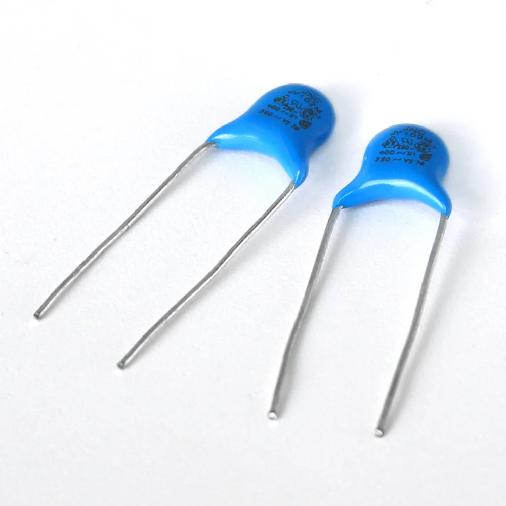 100PCS Y1 Safety Capacitor 250VAC 400VAC 102M 103M 471M 222M 472M 470PF 1NF 2.2NF 4.7NF 10NF Electronic Capacitor Set