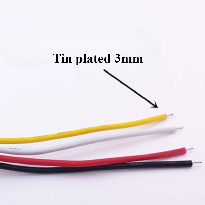 JST XH2.54 Electronic Wire Single Head Tin Plated Connecting Wire 10cm/15cm/20cm/30CM XH 2.54mm Pitch Cable 2/3/4/5/6/7/8/9/10P