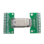 USB 3.1 Type-C Connector Male Female Type C Test PCB Board Universal Board with USB3.1 Port Test Board Socket