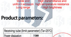 5mm 940nm LEDs Infrared Emitter and IR Receiver Diode 10pairs Diodes 301A