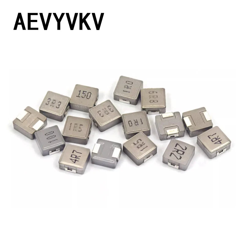 5-50PCS 0630 SMD Molding Power Inductors 0630 1UH 1.5UH 2.2UH 3.3UH 4.7UH 6.8UH 10UH 15UH 22UH 33UH 47UH 1R0 2R2 Power Inductor
