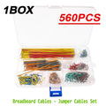New 120/350/560/840PCS Breadboard Jumper Wire Kit 14 Lengths Assorted for Breadboard DIY Kits 26AWG 7.8cm Jumper