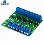 4-Channel MOS Optocoupler Isolation Module DC3-20V 10A with Signal Indicator Light Fotoelektrische Isolator ﻿