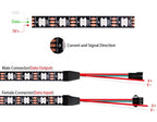DC5V WS2812B Individually Addressable 5050 RGB Led Strip WS2812 Smart Pixels Led Light Black White PCB Waterproof IP30/65/67