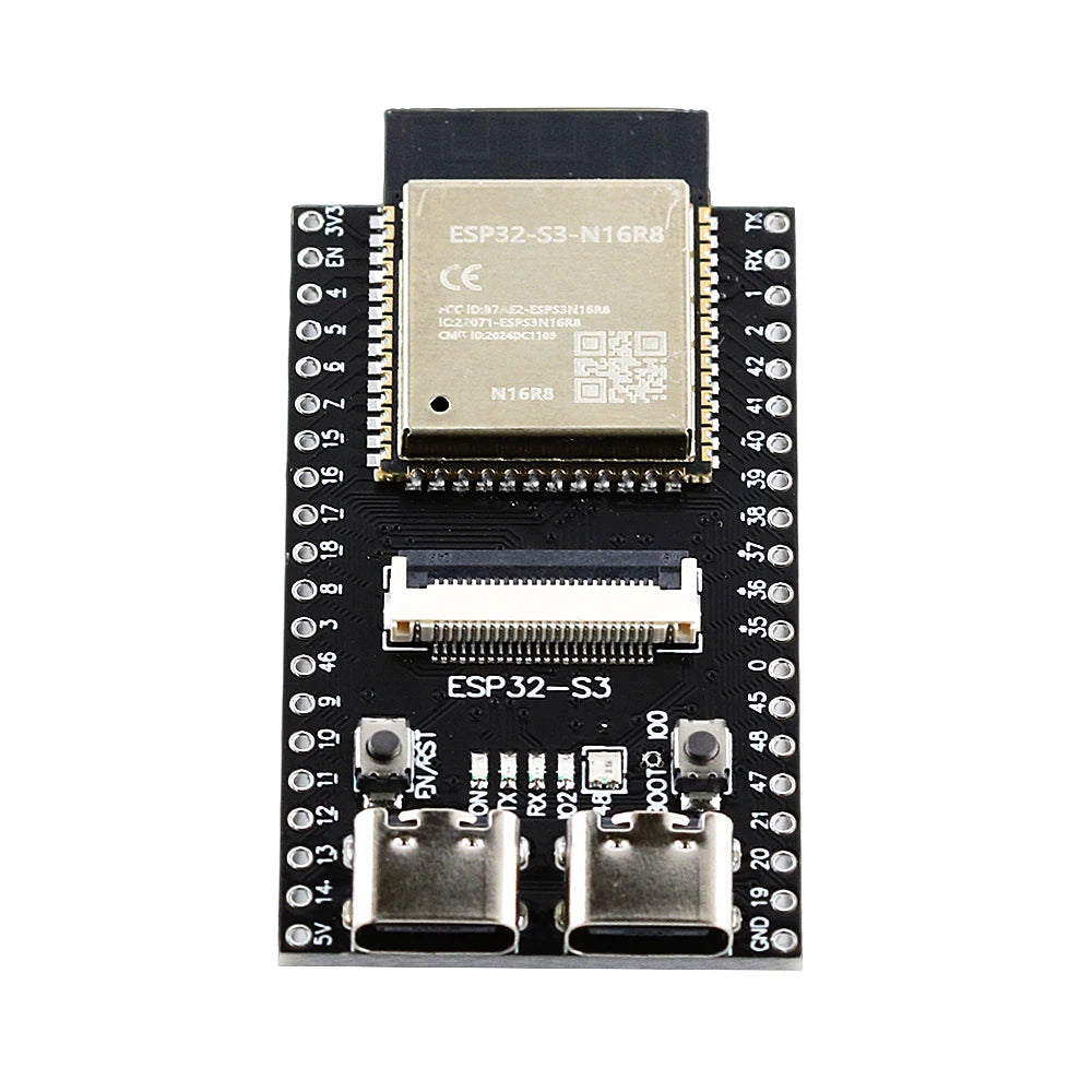 ESP32-S3 WROOM N16R8 Development Board 2.4G Wifi BT Camera Module OV2640 OV5640 ESP32 S3 N16R8 CAM 8MB PSRAM 16MB FLASH