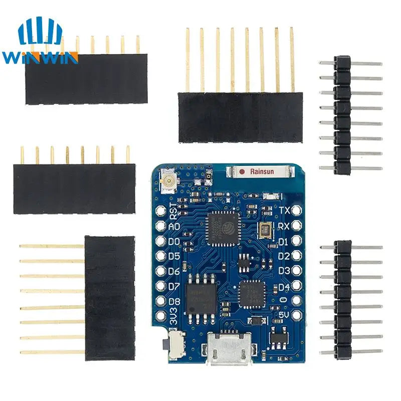 ESP8266 ESP-12 ESP-12F CH340G CH340 V2 USB WeMos D1 Mini PRO V3.0.0  WIFI Development Board NodeMCU Lua IOT Board 3.3V With Pins