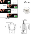 Mini Push Button Switch 12/16/19/22/25/30mm Electric Waterproof Power 12v Led Light Momentary Short Pressure Latching Fix On Off