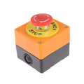 Red Sign Emergency Stop Mushroom Push Button Switch NO+NC AC660V/10A