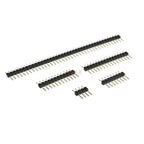 10PCS 2.54MM pitch single row right angle smd/smt pin header 1x2/3/4/5/6/8/10/12/40 pin/p pcb Surface Mount connector 3p/4p//40p