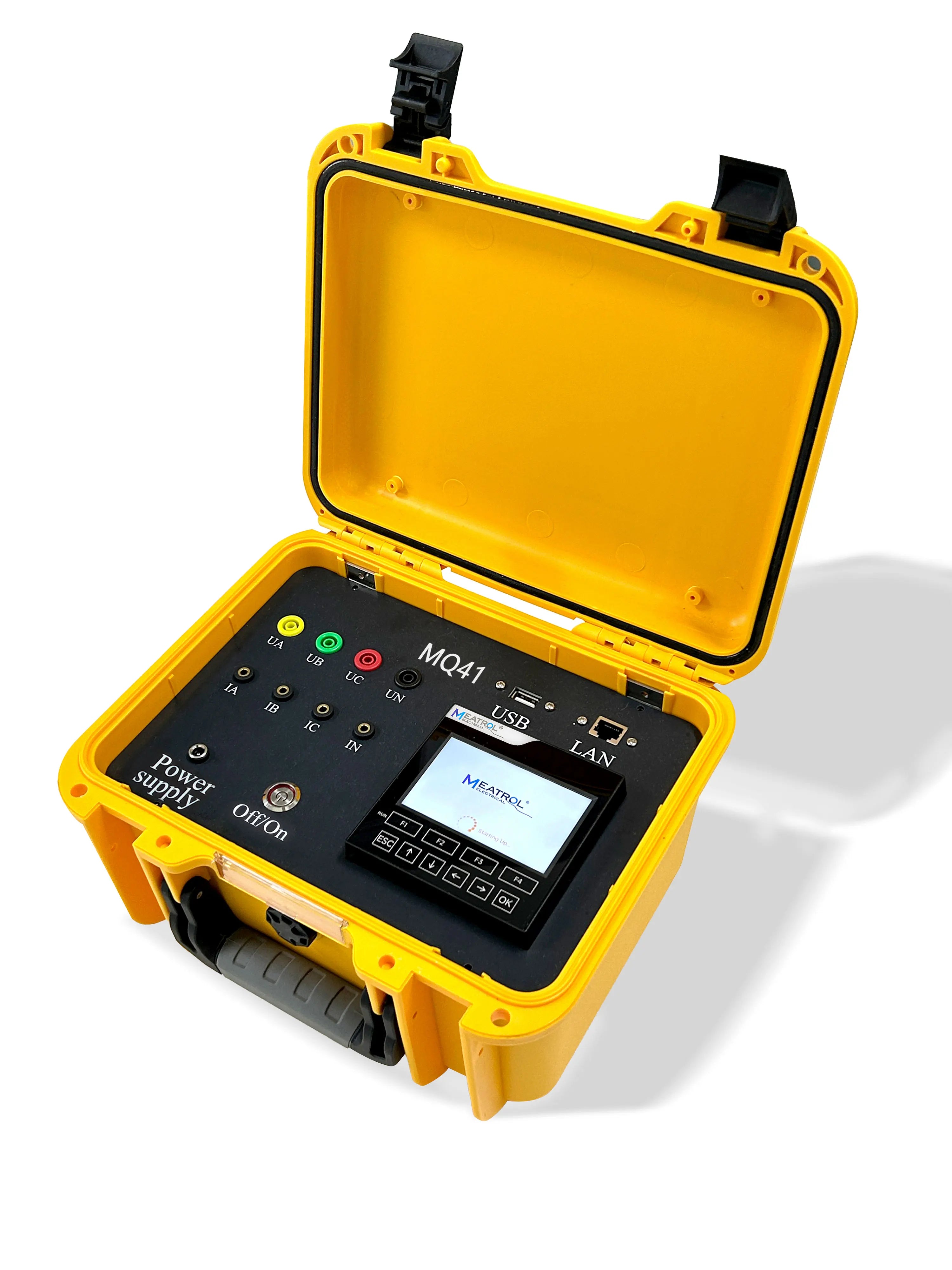 Portable Three Phase Power Quality Analyzer Rogowski Coil Data Logger MQ41 Handheld Electric Energy AnalyzerAR