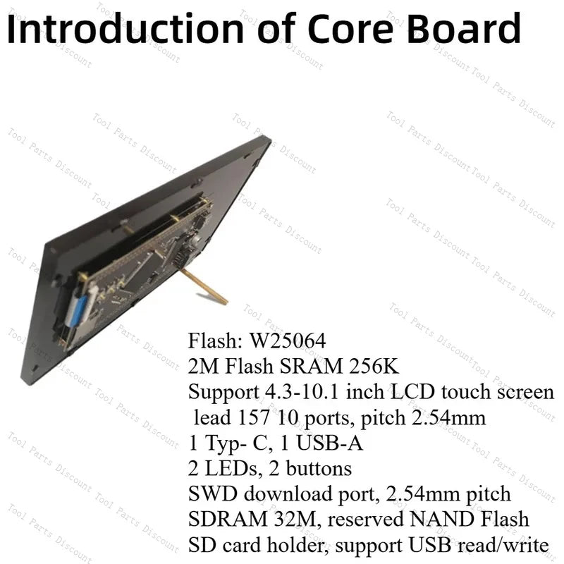 STM32F429 STM32F429BIT6 Core Minimum System GUI Development Board Microcontroller STM32