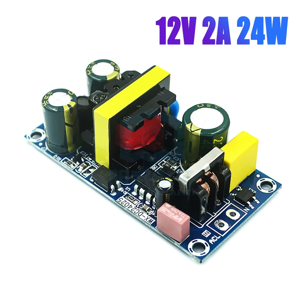 1PCS AC 220v to 12V Power Supply Module Precision Buck AC-DC Converter Power Adapter 1.5A 2A 3A Step Down Transformer Module