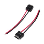 8pcs USB Connector Type-C Female Chassis 2 Pin for DIY, 2.5A 5V Waterproof Grade IP67 Female Chassis 2P Solder Wire Type USB C