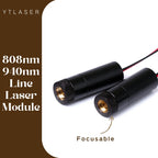 Hot Selling Compact D12x45mm Infrared Line Laser Diode Module 808nm 940nm IR Line Invisible Light Industrial Grade Machine