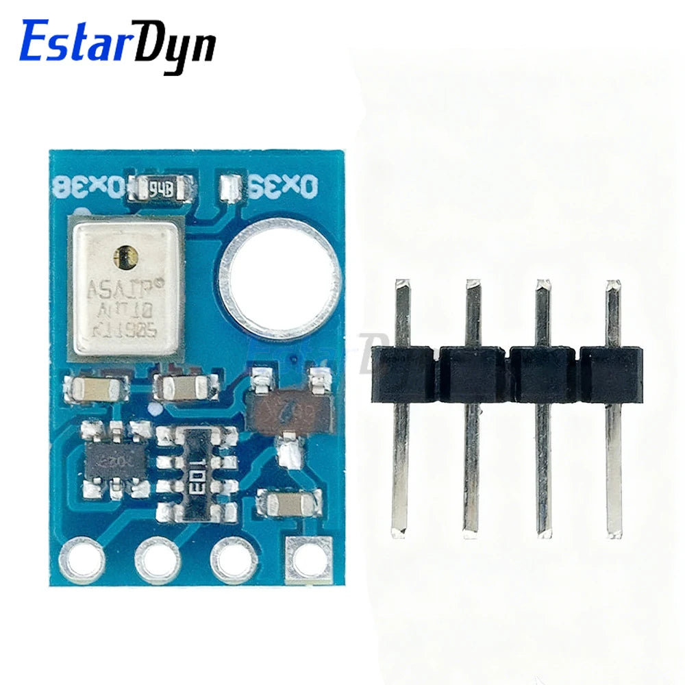 AHT10 AHT20 AHT21 High Precision Digital Temperature Humidity Sensor Measurement Module I2C Communication Replace DHT11 SHT20