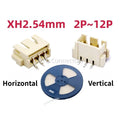 50pcs SH1.0mm/MX1.25mm/ZH1.5mm/PH2.0mm/XH2.54mm horizontal and vertical SMT SMT 2/3/4/5/6/7/8/9/10/11/12Pin