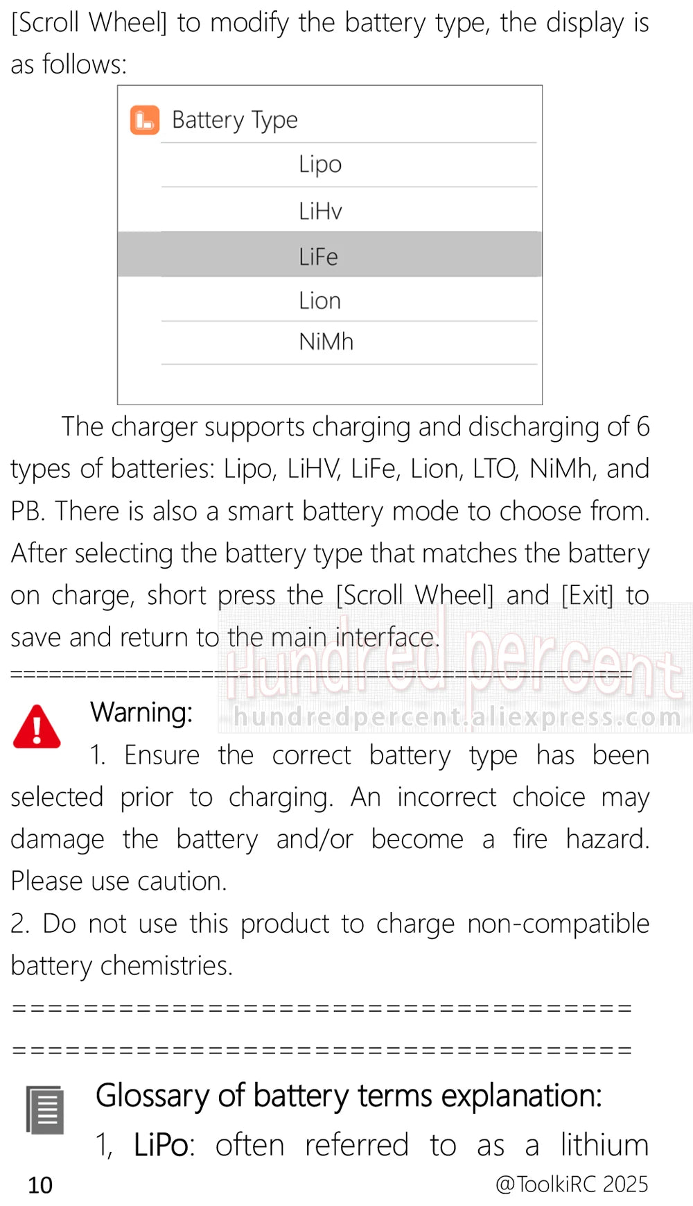 ToolkitRC M8AC Smart Lipo Battery Charger Discharger AC 200W DC 600W 20A for 1-8S LiHV Lipo Battery PD 65W FPV Model Parts Car