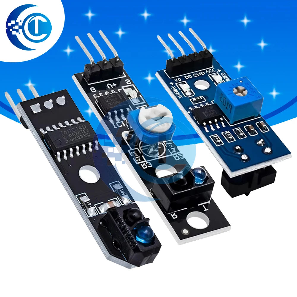 1 Channel TCRT5000 IR Photoelectric Switch Barrier Line Track Module Infrared Obstacle Avoidance Sensor For Arduino DIY