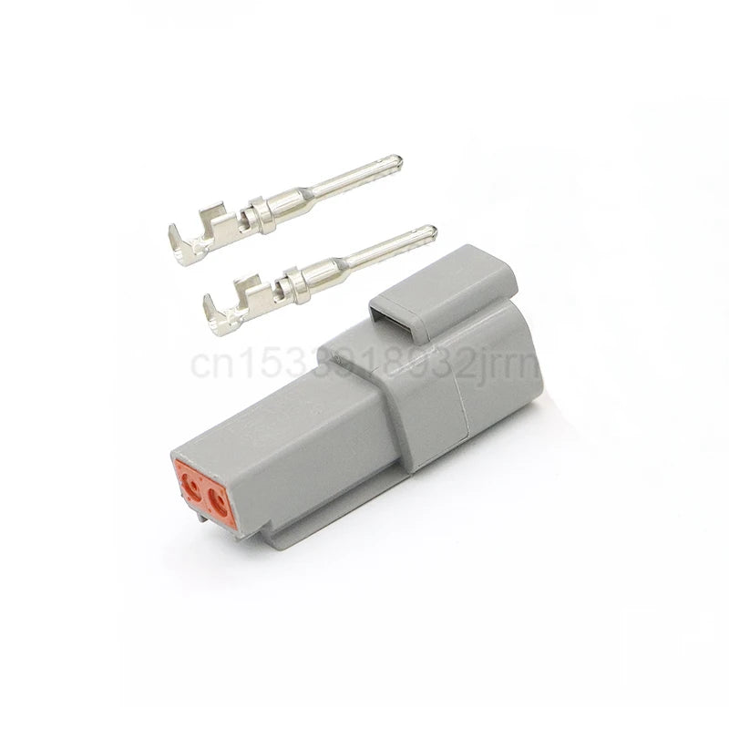 1Set DT Waterproof Automotive Connector Plug Kit DT06-2S/DT04-2P 3P 4P 6P 8P 12P Male Female Plug Socket For Automobile 22-16AWG