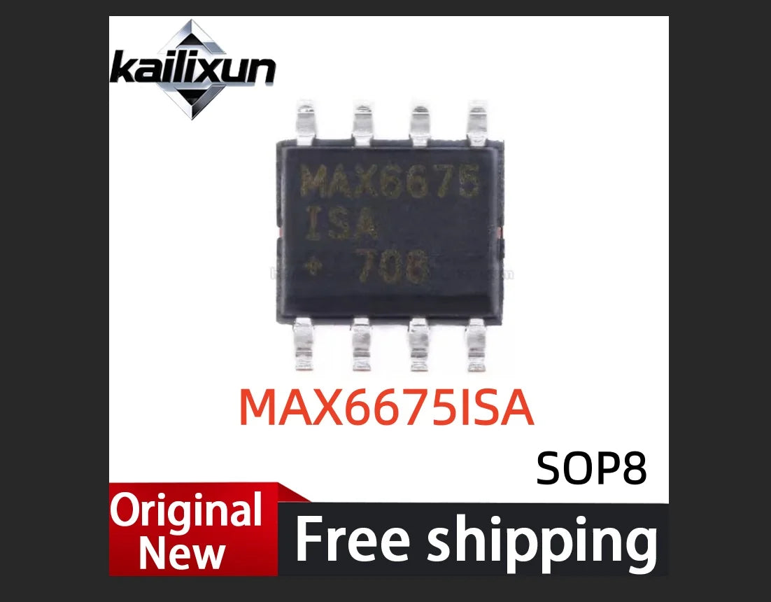 1PCS MAX6675ISA+ MAX6675 SOP8 SMD SPI Temperature to Digital Converter IC Chip