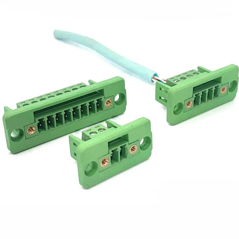 5/10Set 15EDGWC Pitch 3.81mm 2P/3P/4P/5P/6P/8P/9P Pluggable Terminal Block Connector JM15EDGKM 3.81mm Pitch