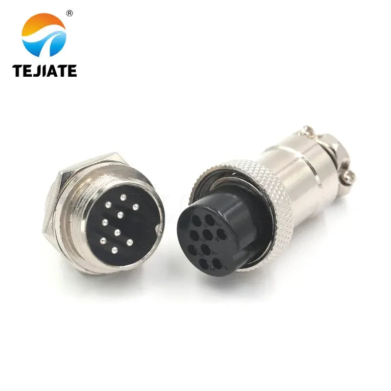 20mm Aviation Plug Connector and Socket GX20 2/3/4/5/6/7/8/9/10/12 core