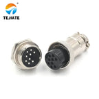 20mm Aviation Plug Connector and Socket GX20 2/3/4/5/6/7/8/9/10/12 core