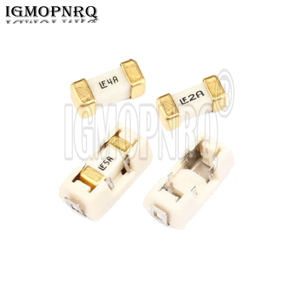 10PCS Gold AC 1808  0451 SMD Fast Blow Fuse 0.5A~15A 500mA 750MA1A 2A 3A 4A 5A 6.3A 8A 10A 12A 15A Ultra-rapid Fuses New