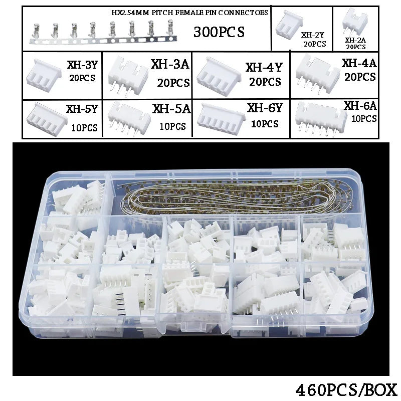 SN-28B Crimping pliers tool set-1550pcs 2.54mm Dupont connectors and crimp pins，460pcs,760pcs 2.54 mm JST-XH JST connector kit