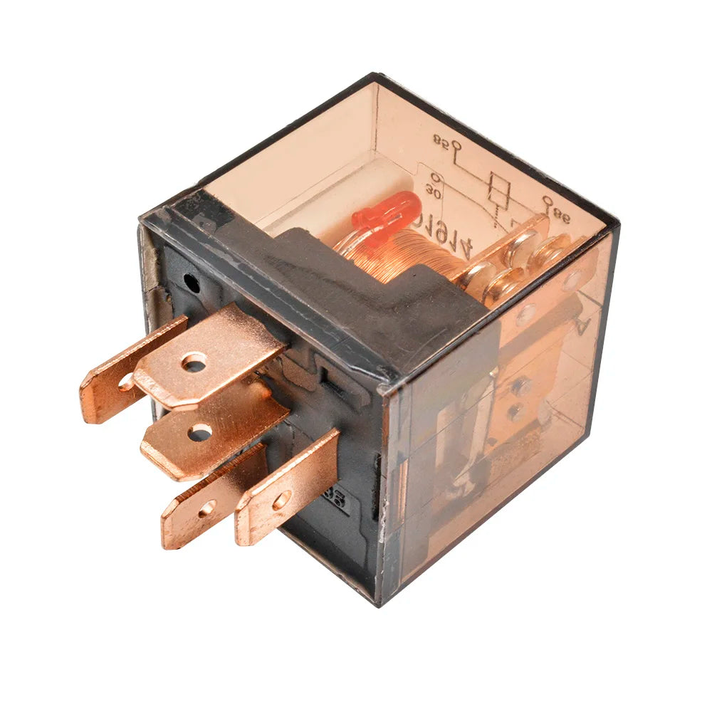 Waterproof Relay DC 12V 100A Relay SPDT 5 Pin Relay Car Heavy Duty Split Charge Waterproof Transparent Case