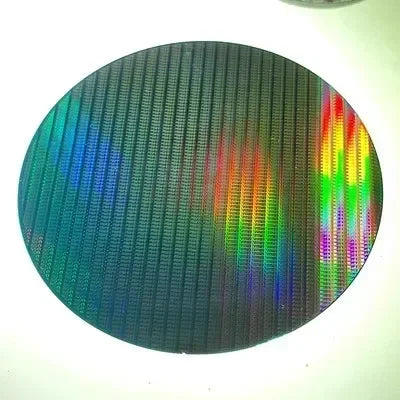 12 Inch CPU Wafer Silicon Science Technology Pendulum Piece Birthday Gift Photoetching Circuit Chip Semiconductor Silicon Wafer